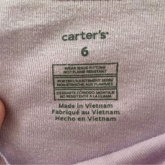 Set of 2 Carter’s Little Girls Pyjama Animal Print Size 6T - Picture 4 of 10